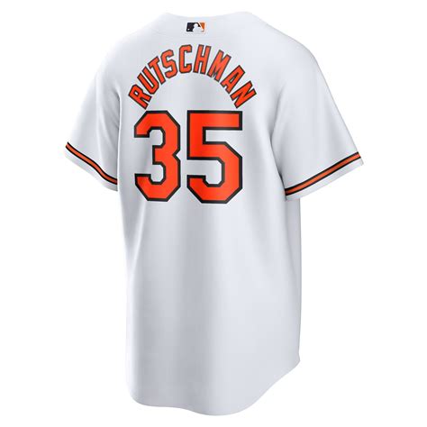 adley rutschman baltimore orioles nike replica player jersey - white|rutschman orioles jersey.